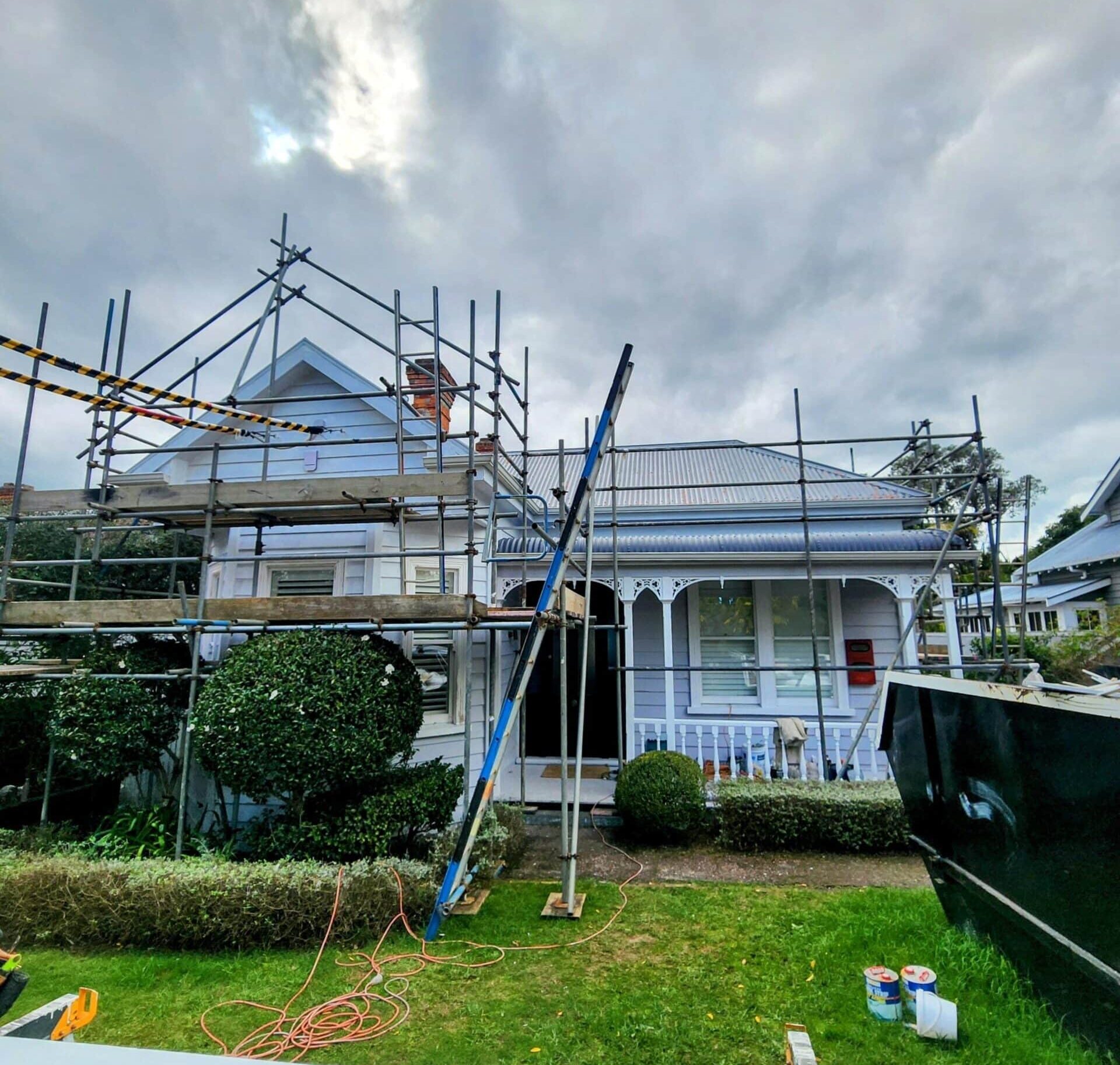 House recladding Auckland — cladding detail